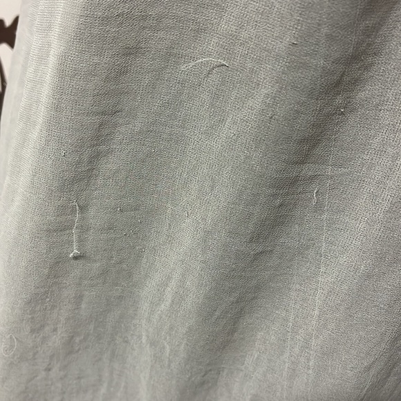 Jella Couture Coral Pink & Cream Size Small Striped Short Sleeve Blouse $25 - Picture 7 of 11